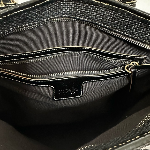 SOBELLA DOUBLE HANDLES NYLON PURSE - Picture 6 of 10